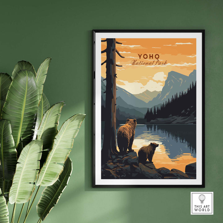 Yoho National Park Poster