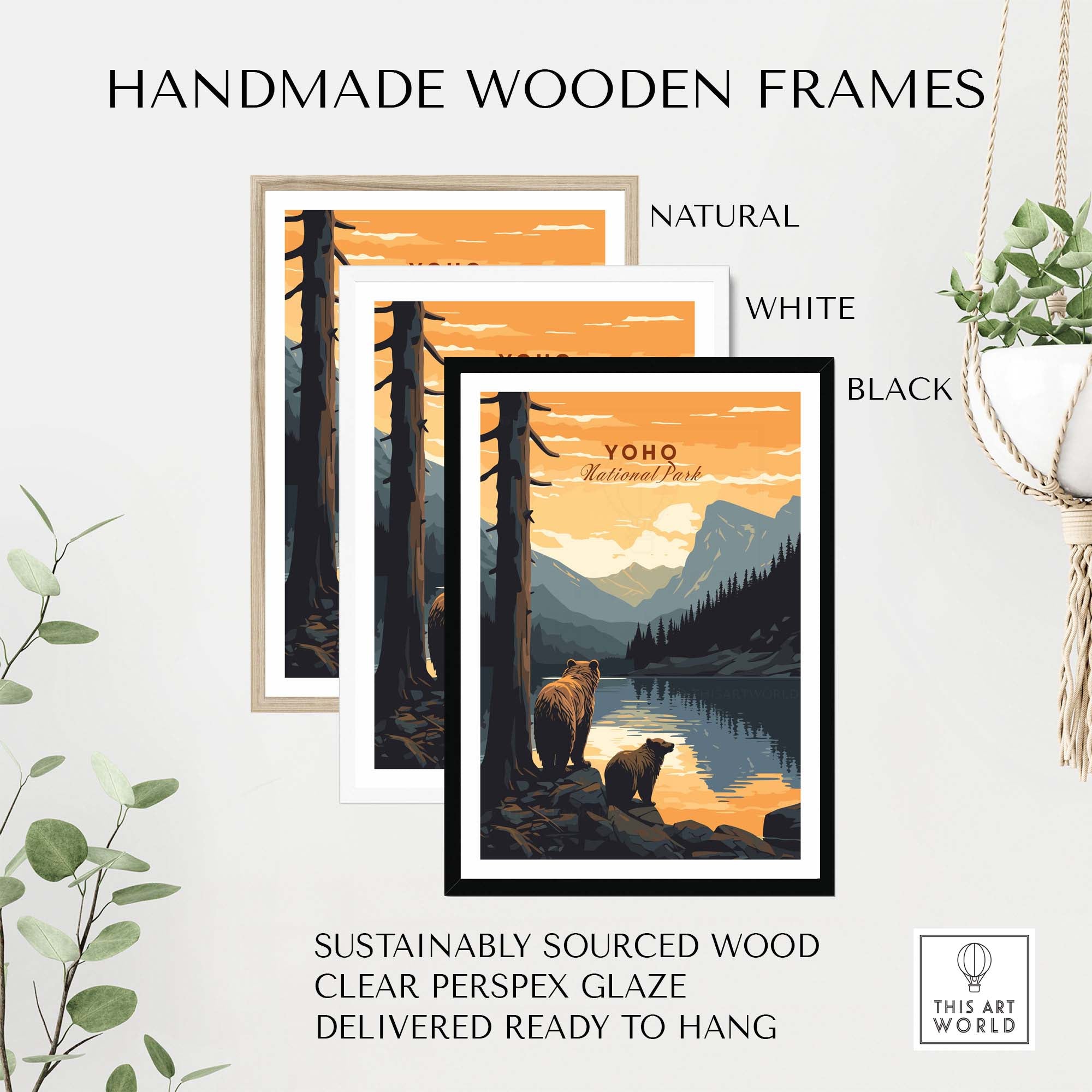 Yoho National Park Poster