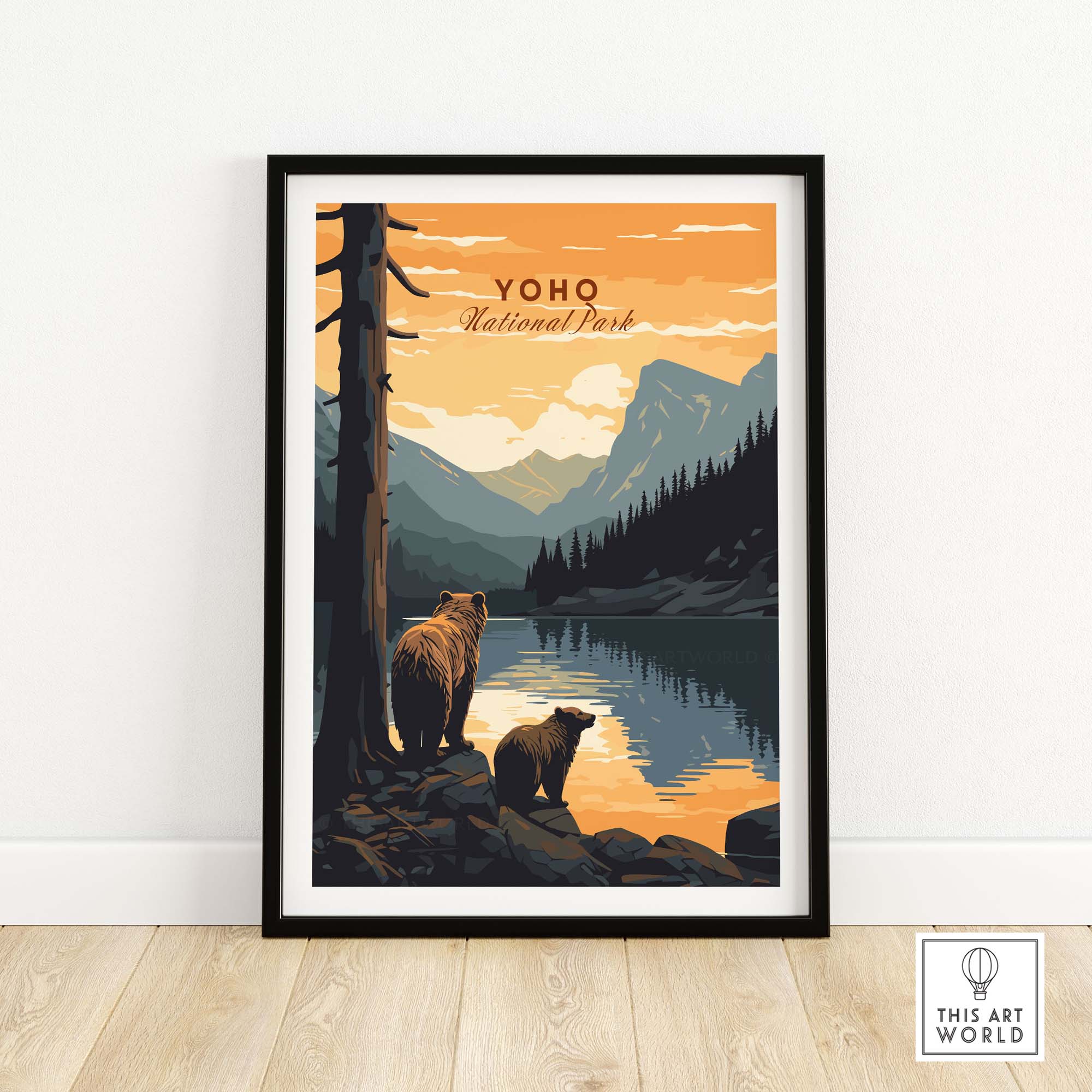 Yoho National Park Poster