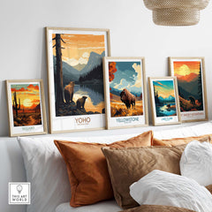 Yoho National Park Print
