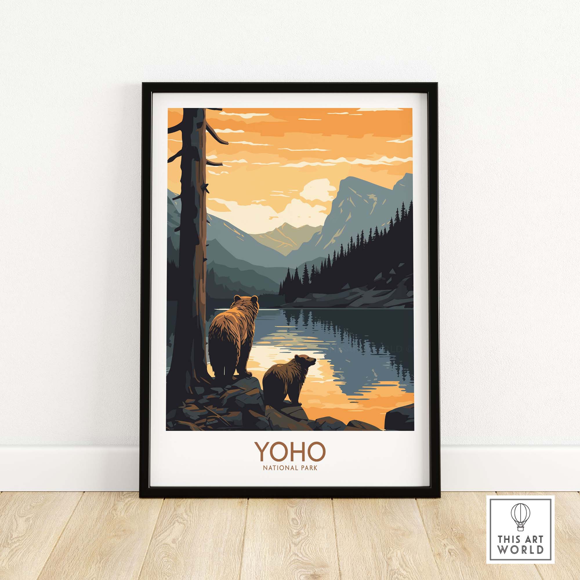 Canadian National Park Posters | Wall Art Decor