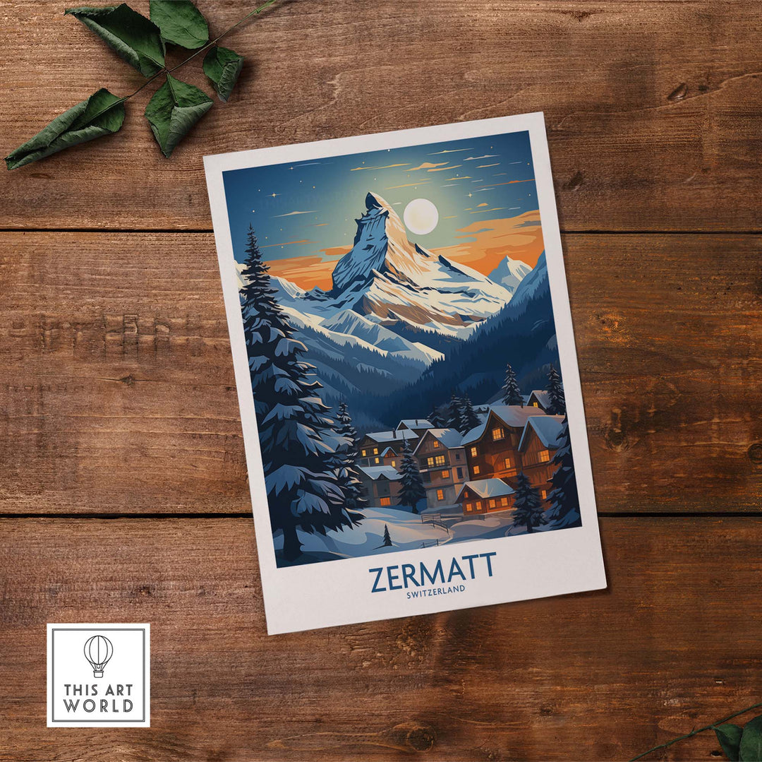 Zermatt Switzerland Poster