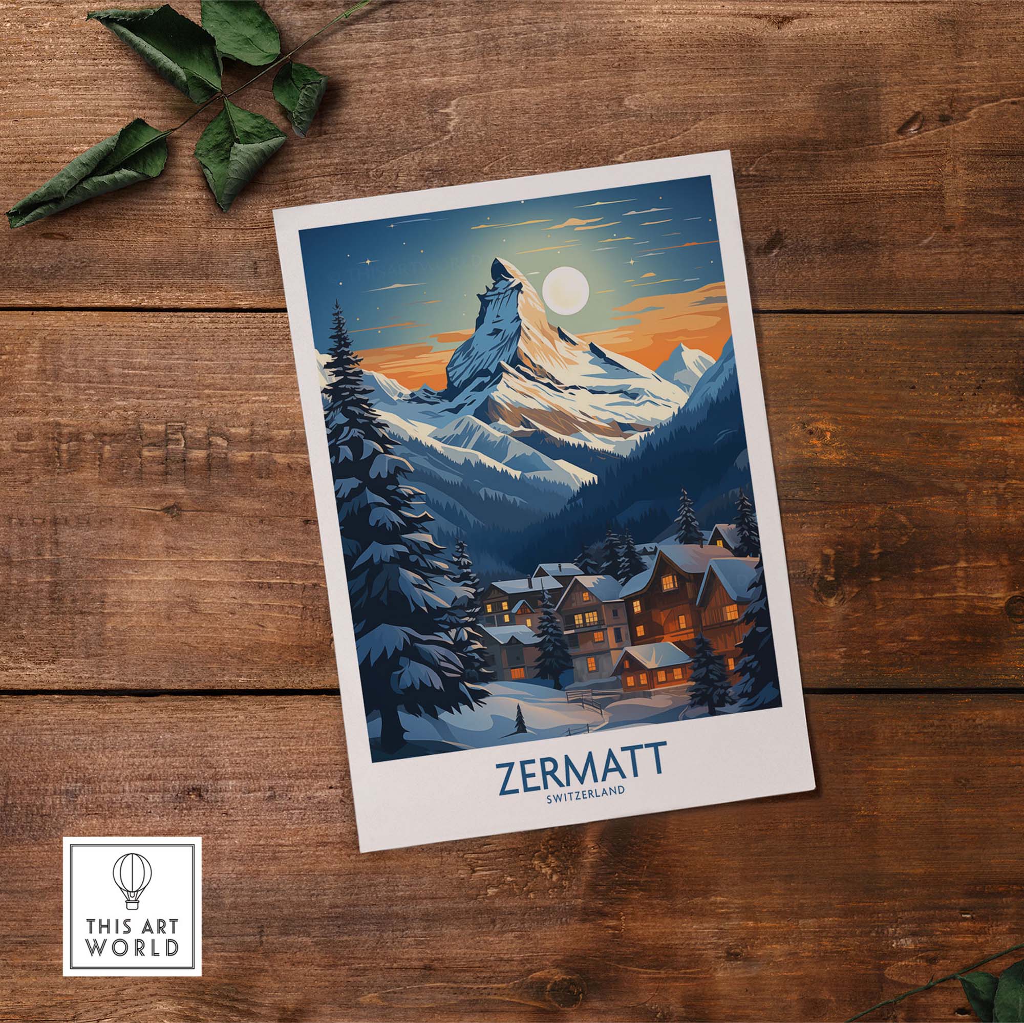 Zermatt Switzerland Poster