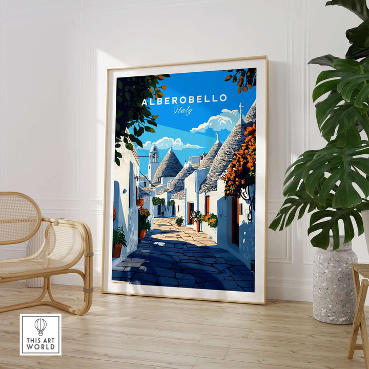 Alberobello Travel Print