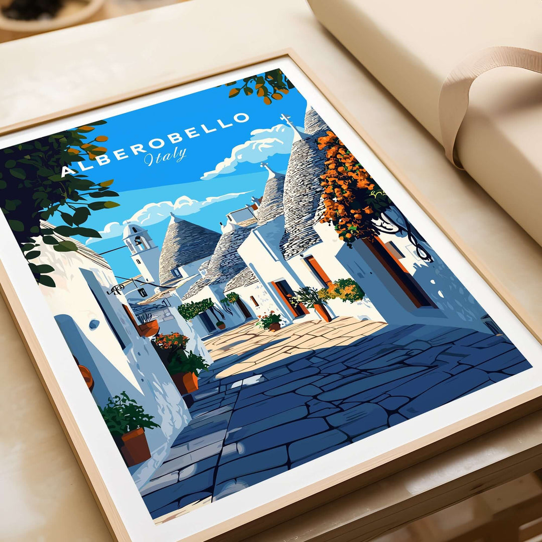 Alberobello Travel Print