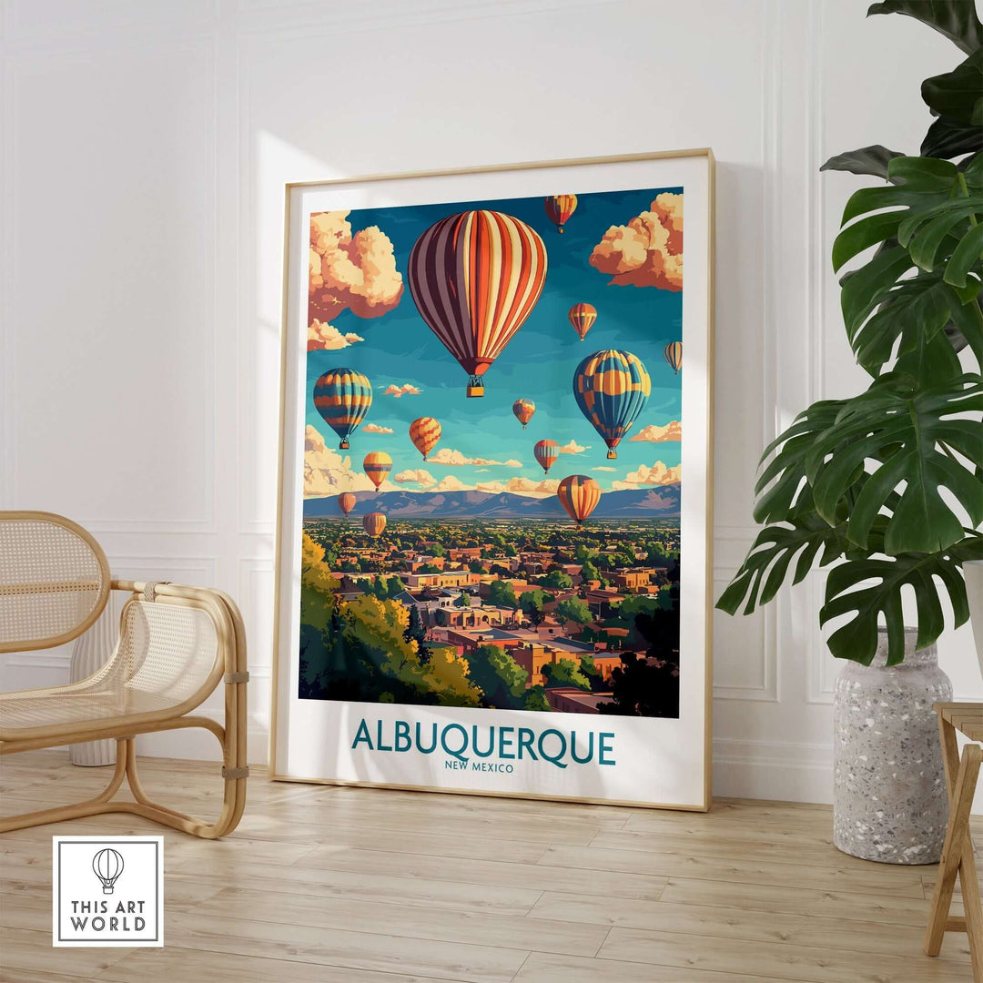 Albuquerque Art Print