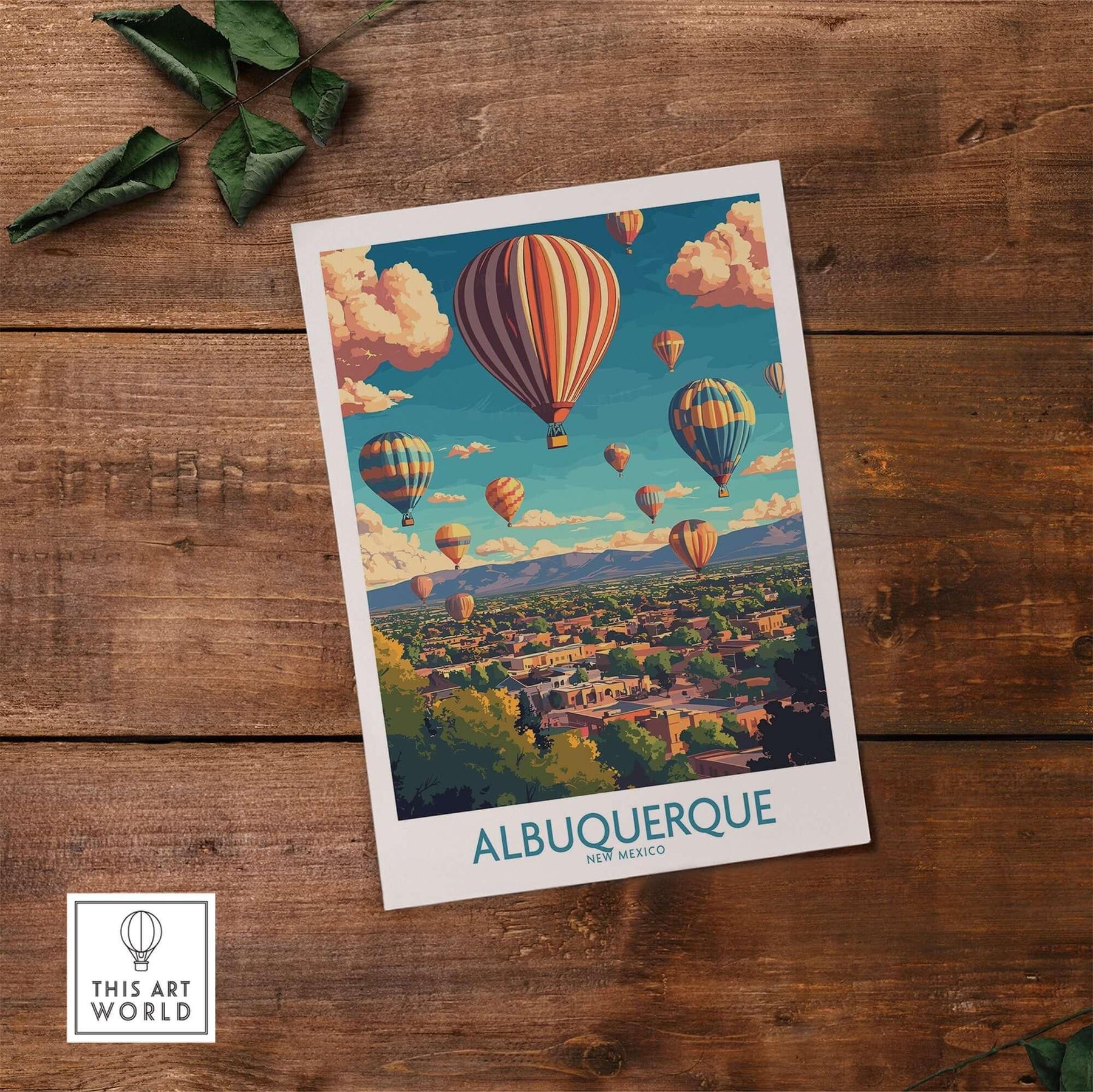 Vibrant Albuquerque Art Print for Your Home – This Art World