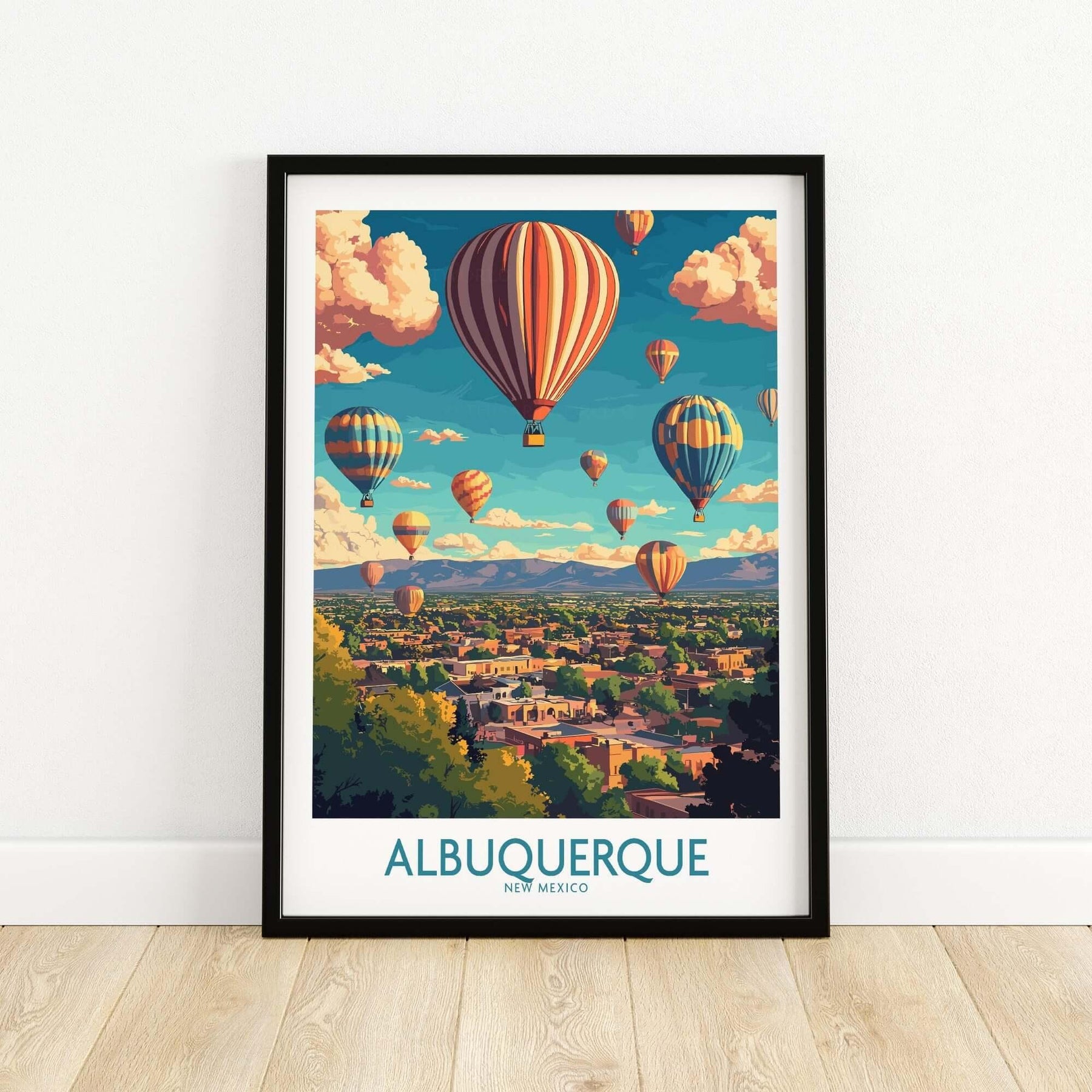 Vibrant Albuquerque Art Print for Your Home – This Art World