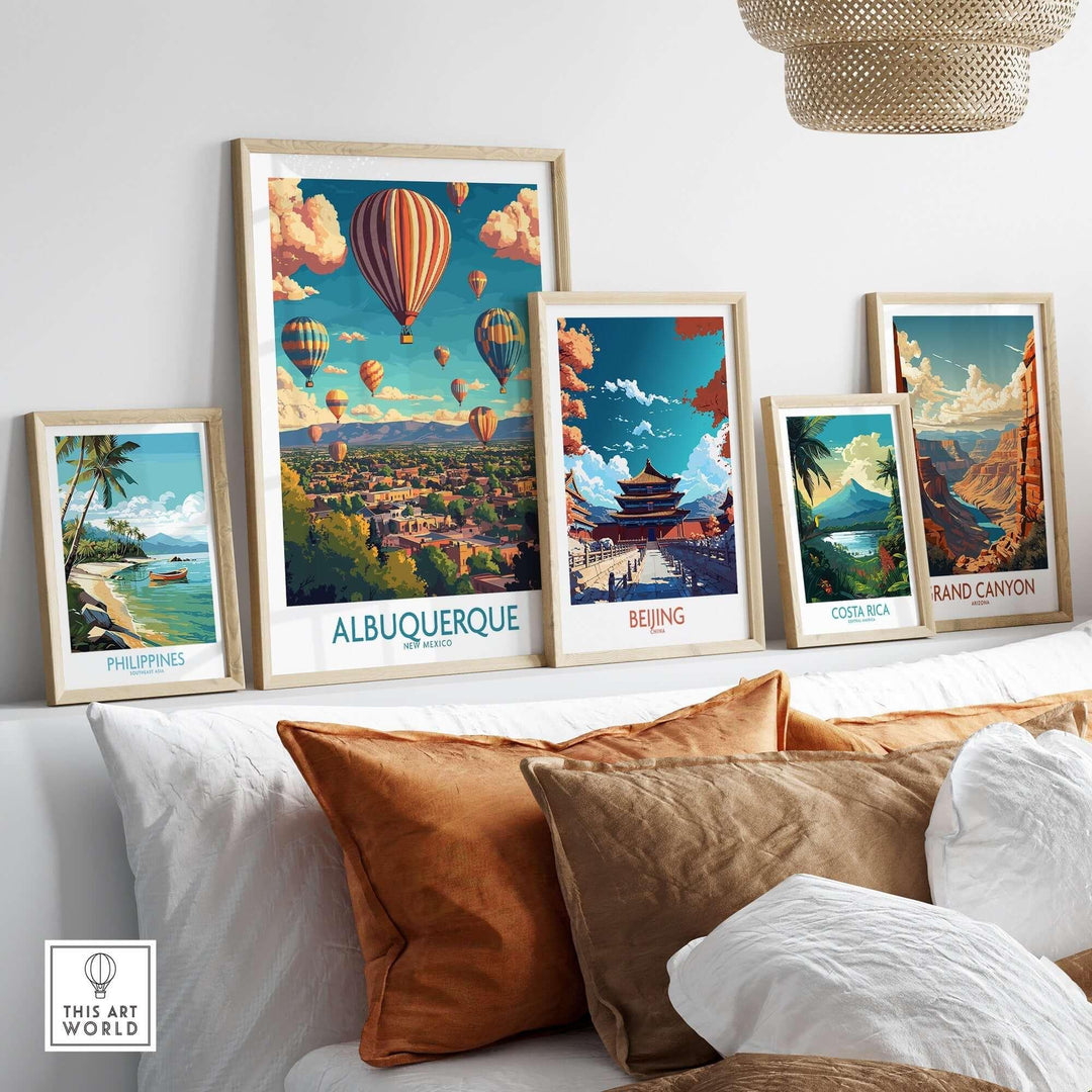 Vibrant Albuquerque Art Print for Your Home – This Art World
