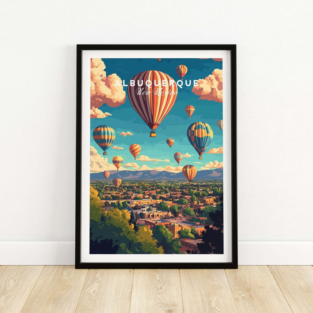 Albuquerque Wall Art Poster