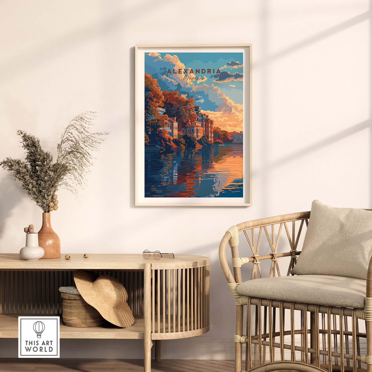 Alexandria Virginia Poster part of our best collection or travel posters and prints - This Art World