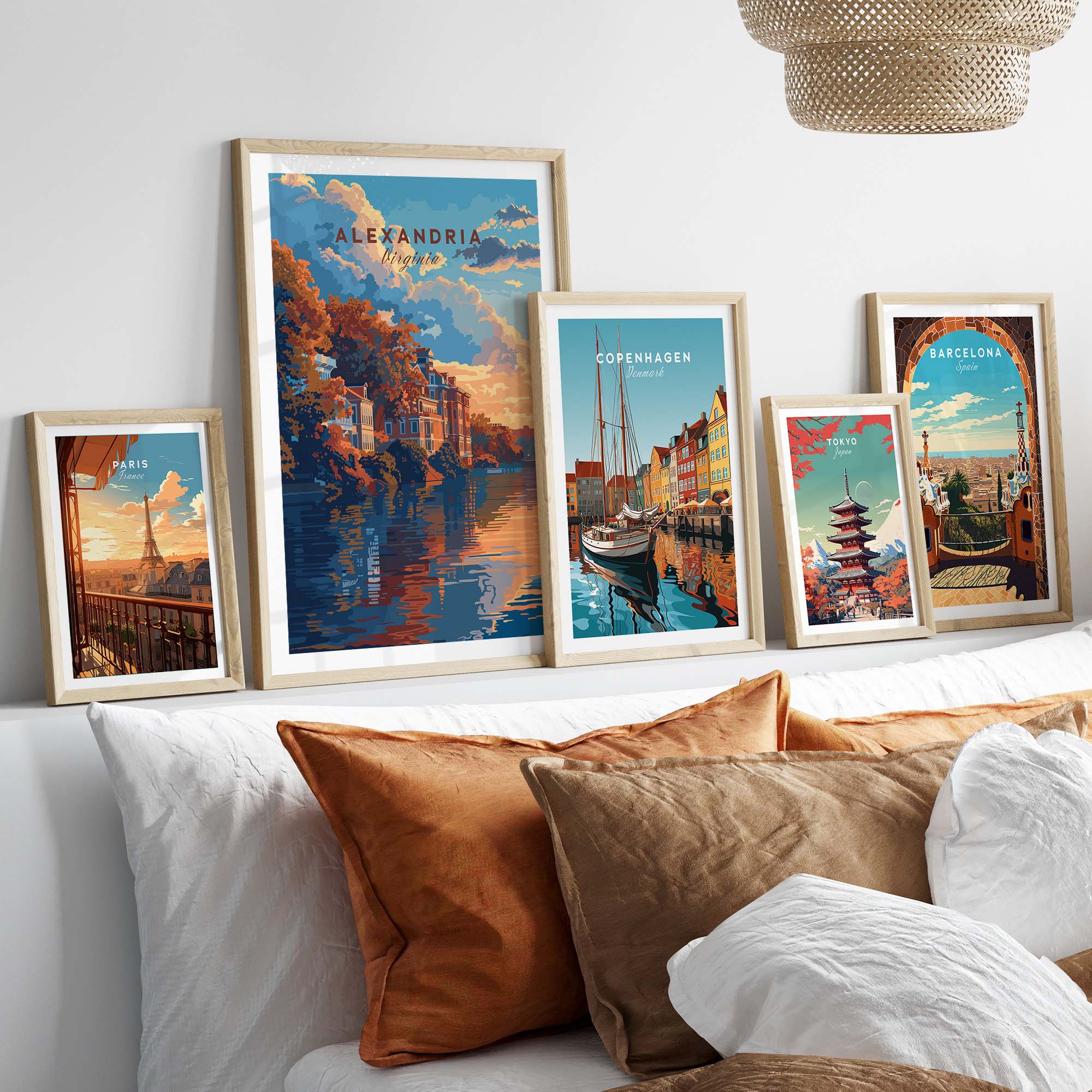 Alexandria Virginia Poster part of our best collection or travel posters and prints - This Art World