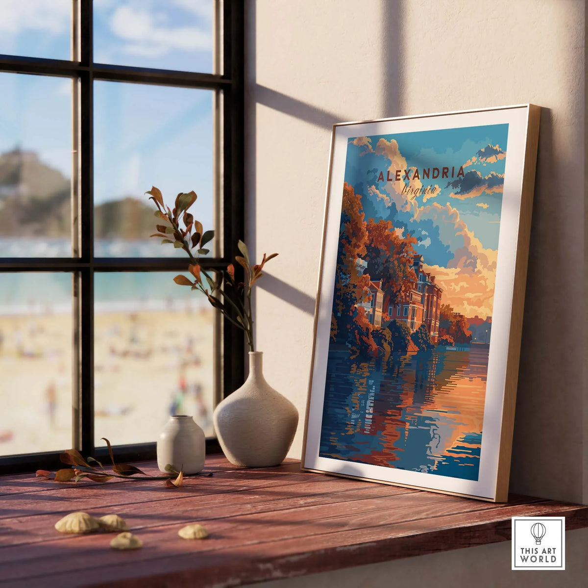 Alexandria Virginia Poster part of our best collection or travel posters and prints - This Art World