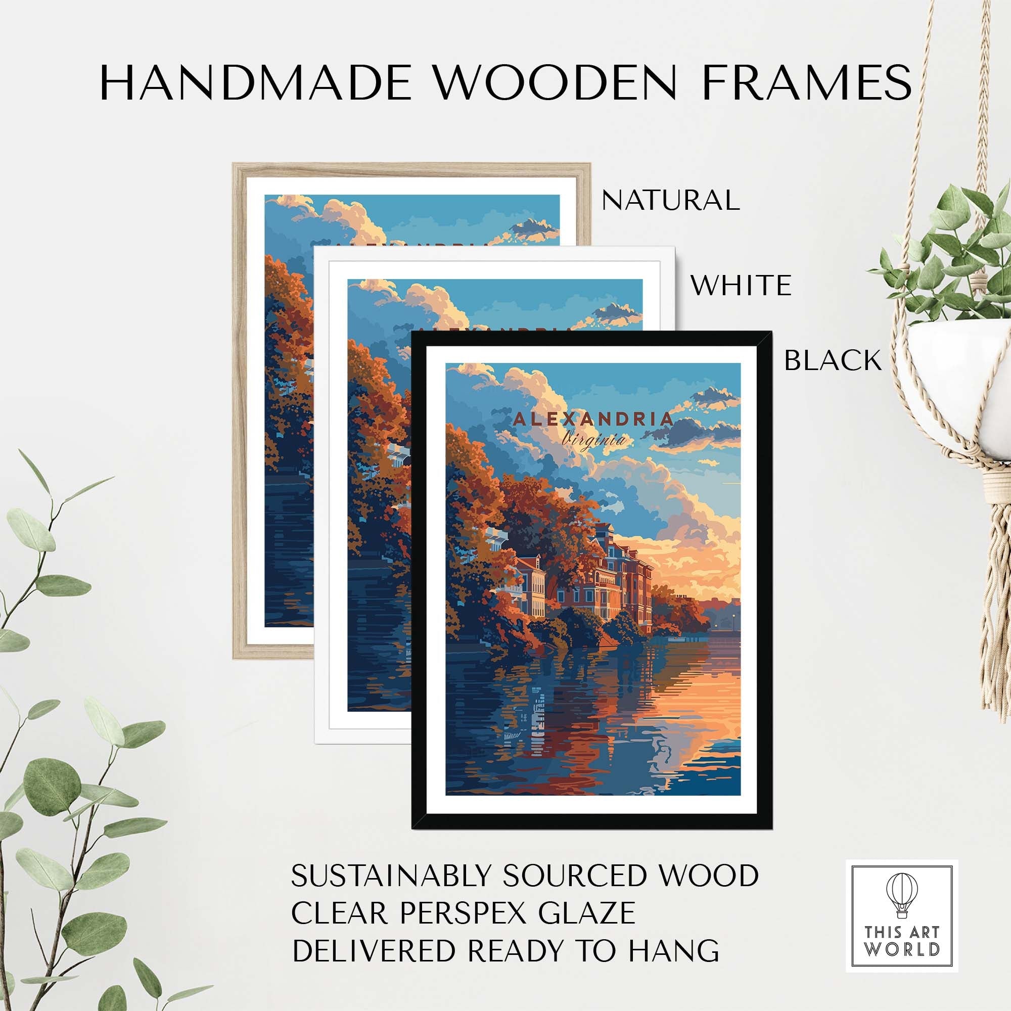 Alexandria Virginia Poster part of our best collection or travel posters and prints - This Art World