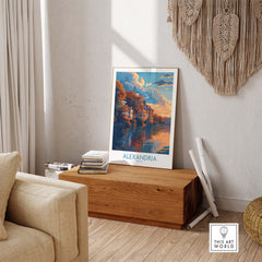 Alexandria Virginia Print part of our best collection or travel posters and prints - This Art World