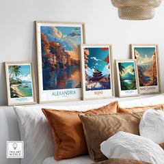 Alexandria Virginia Print part of our best collection or travel posters and prints - This Art World