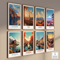 Alexandria Virginia Print part of our best collection or travel posters and prints - This Art World