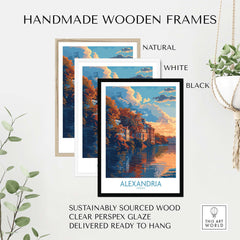 Alexandria Virginia Print part of our best collection or travel posters and prints - This Art World