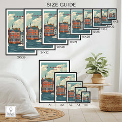 Alexandria Virginia Travel Poster part of our best collection or travel posters and prints - This Art World