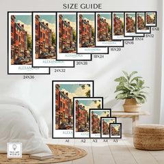 Alexandria Virginia Wall Decor part of our best collection or travel posters and prints - This Art World