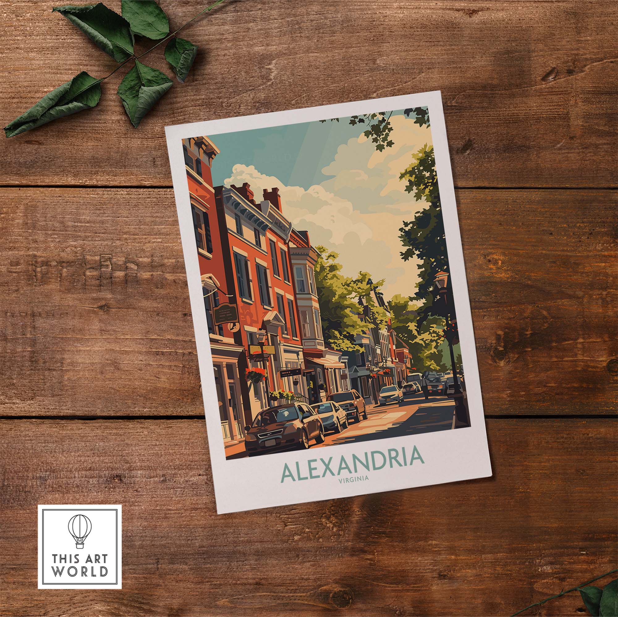 Alexandria Virginia Wall Decor part of our best collection or travel posters and prints - This Art World
