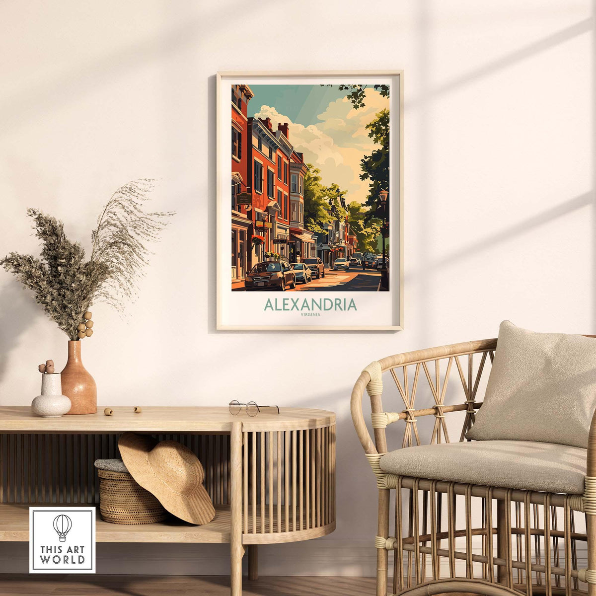 Alexandria Virginia Wall Decor part of our best collection or travel posters and prints - This Art World