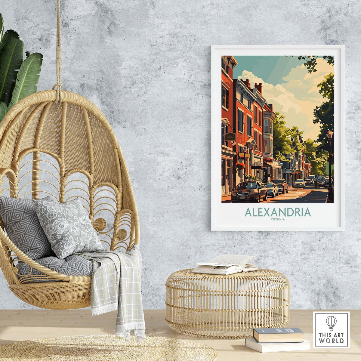 Alexandria Virginia Wall Decor part of our best collection or travel posters and prints - This Art World