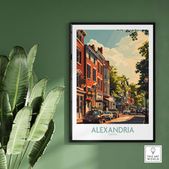 Alexandria Virginia Wall Decor part of our best collection or travel posters and prints - This Art World
