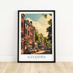 Alexandria Virginia Wall Decor part of our best collection or travel posters and prints - This Art World