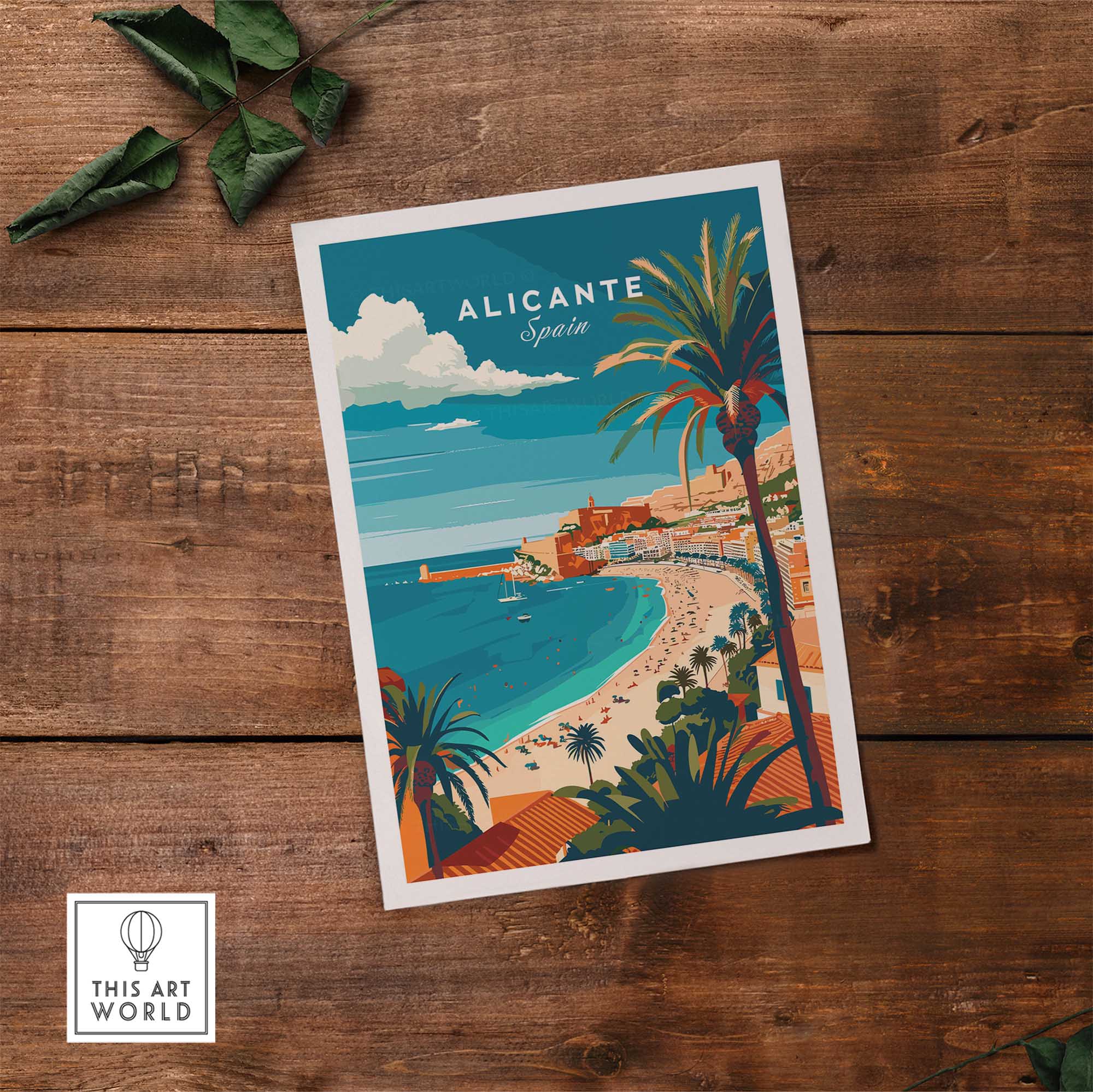 Alicante Print Spain-This Art World