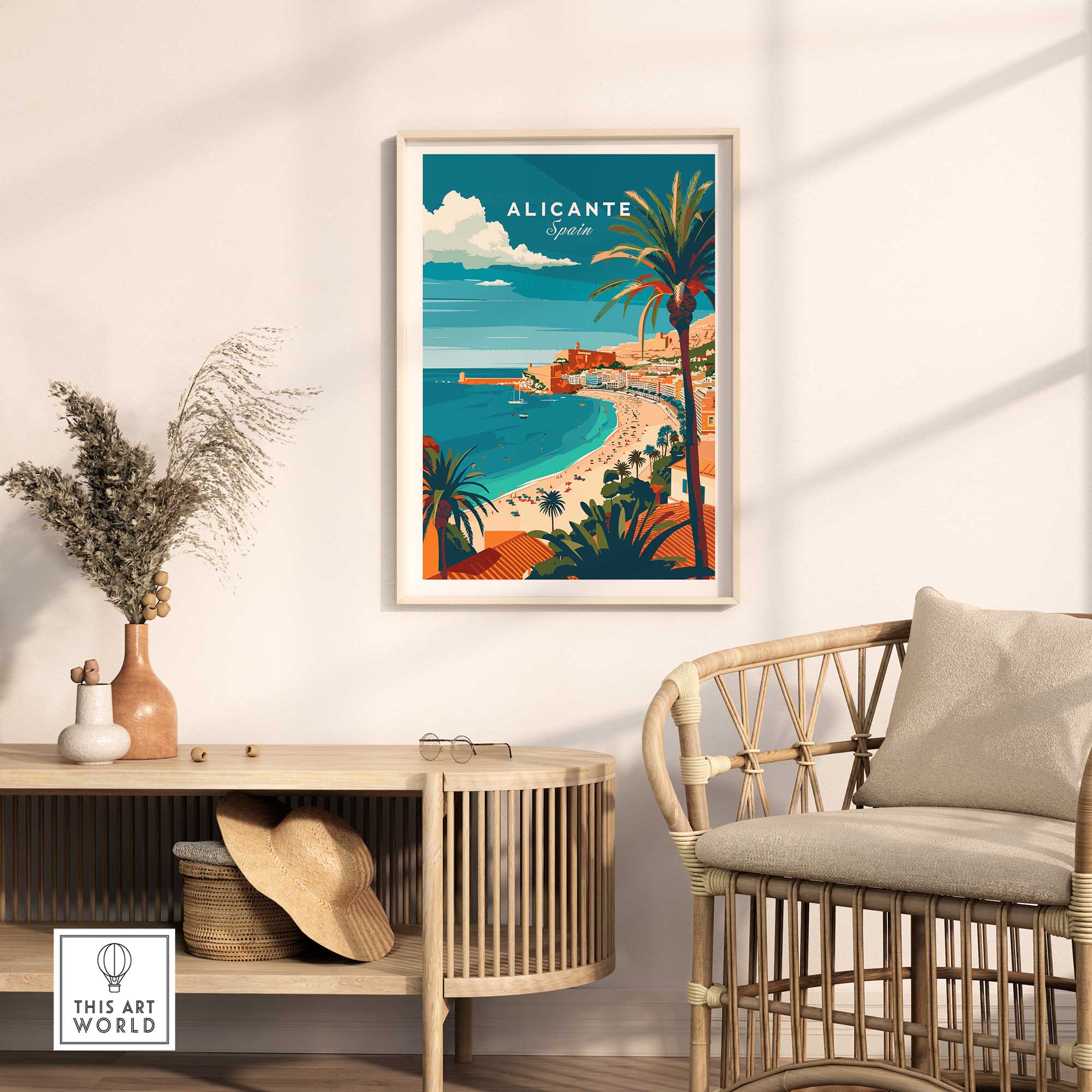 Alicante Print Spain-This Art World