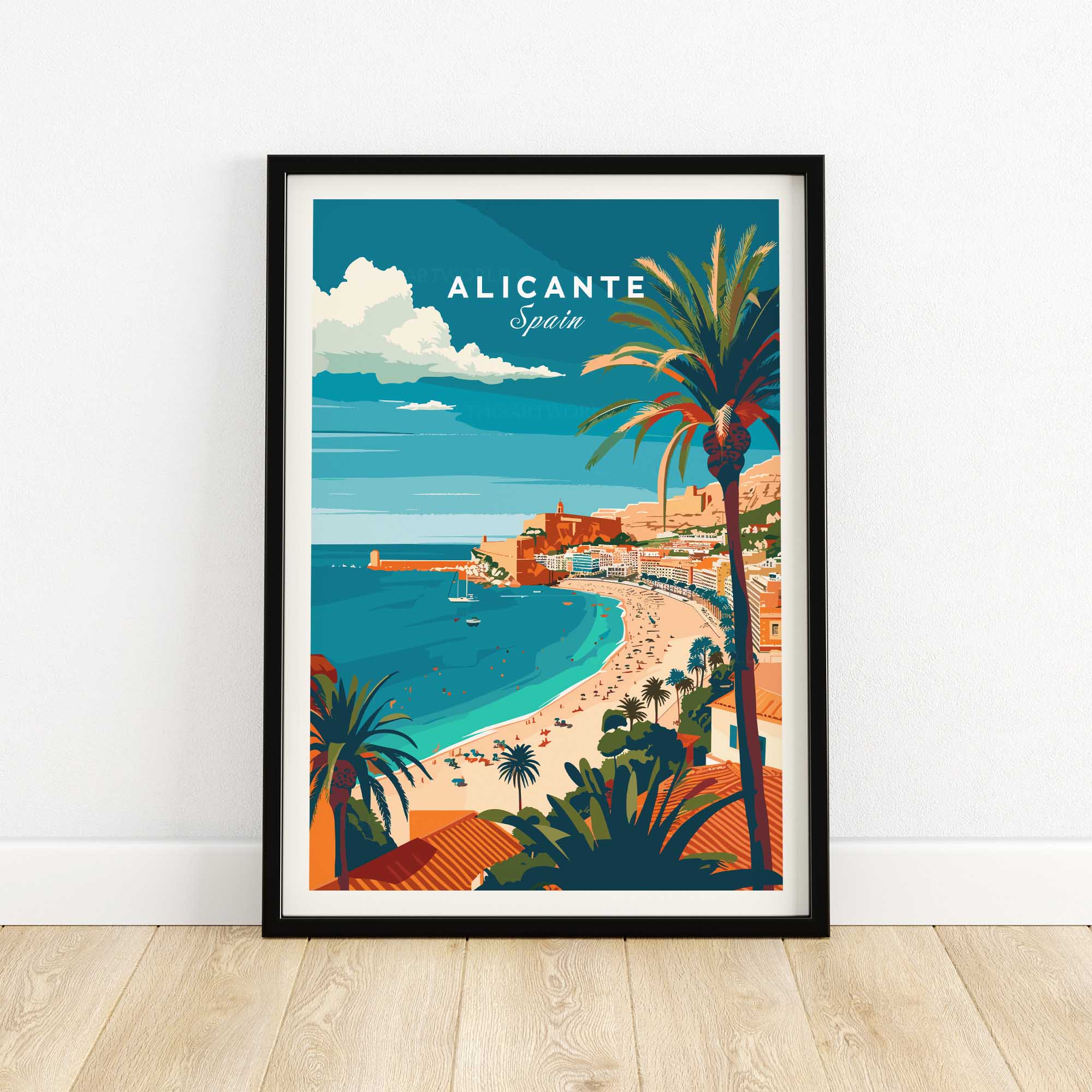 Alicante Print Spain-This Art World