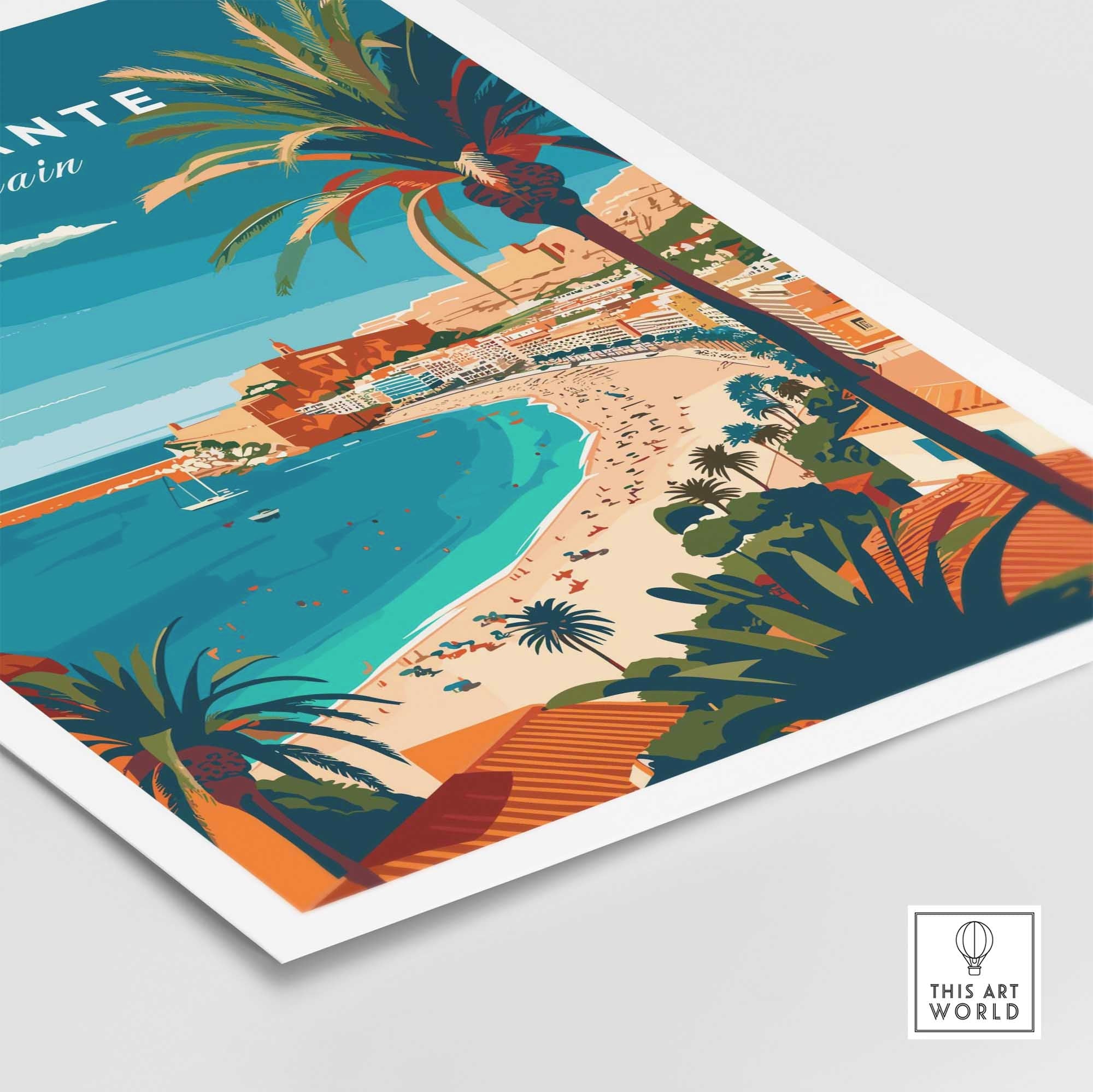 Alicante Print Spain-This Art World
