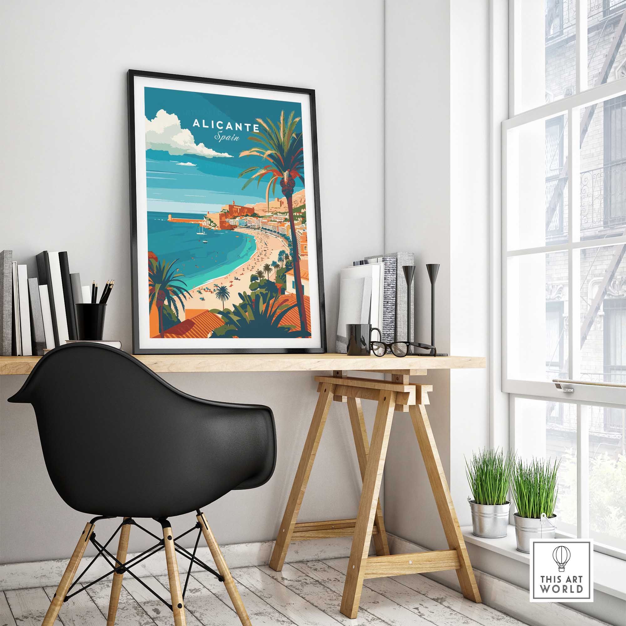 Alicante Print Spain-This Art World