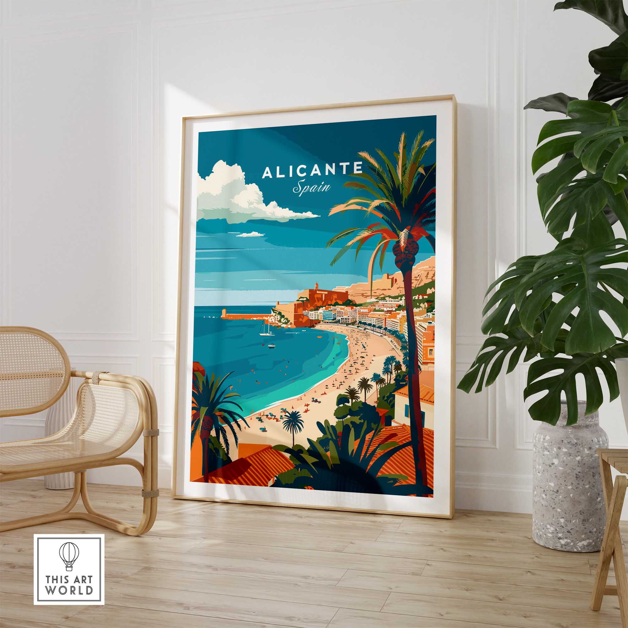 Alicante Print Spain-This Art World