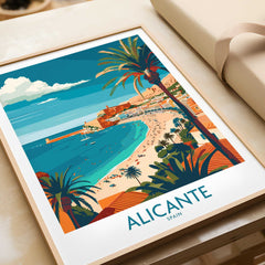 Alicante Spain Poster-This Art World