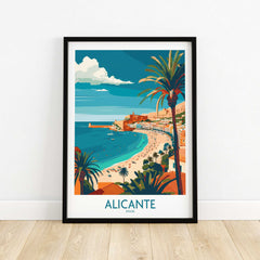 Alicante Spain Poster-This Art World