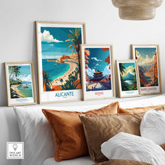 Alicante Spain Poster-This Art World