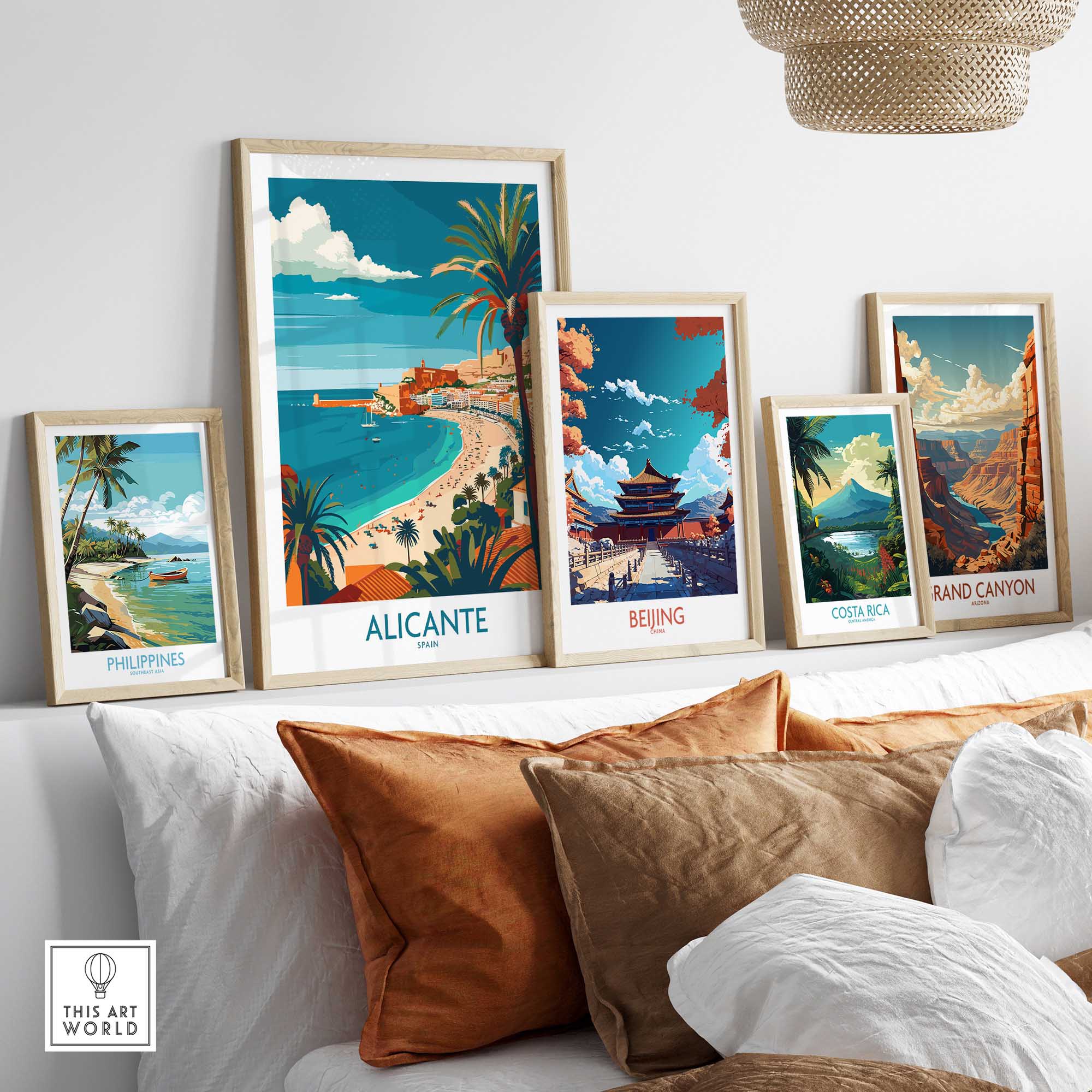 Alicante Spain Poster-This Art World