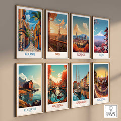 Alicante Travel Poster-This Art World