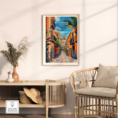 Alicante Travel Print-This Art World