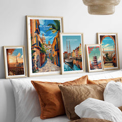 Alicante Travel Print-This Art World