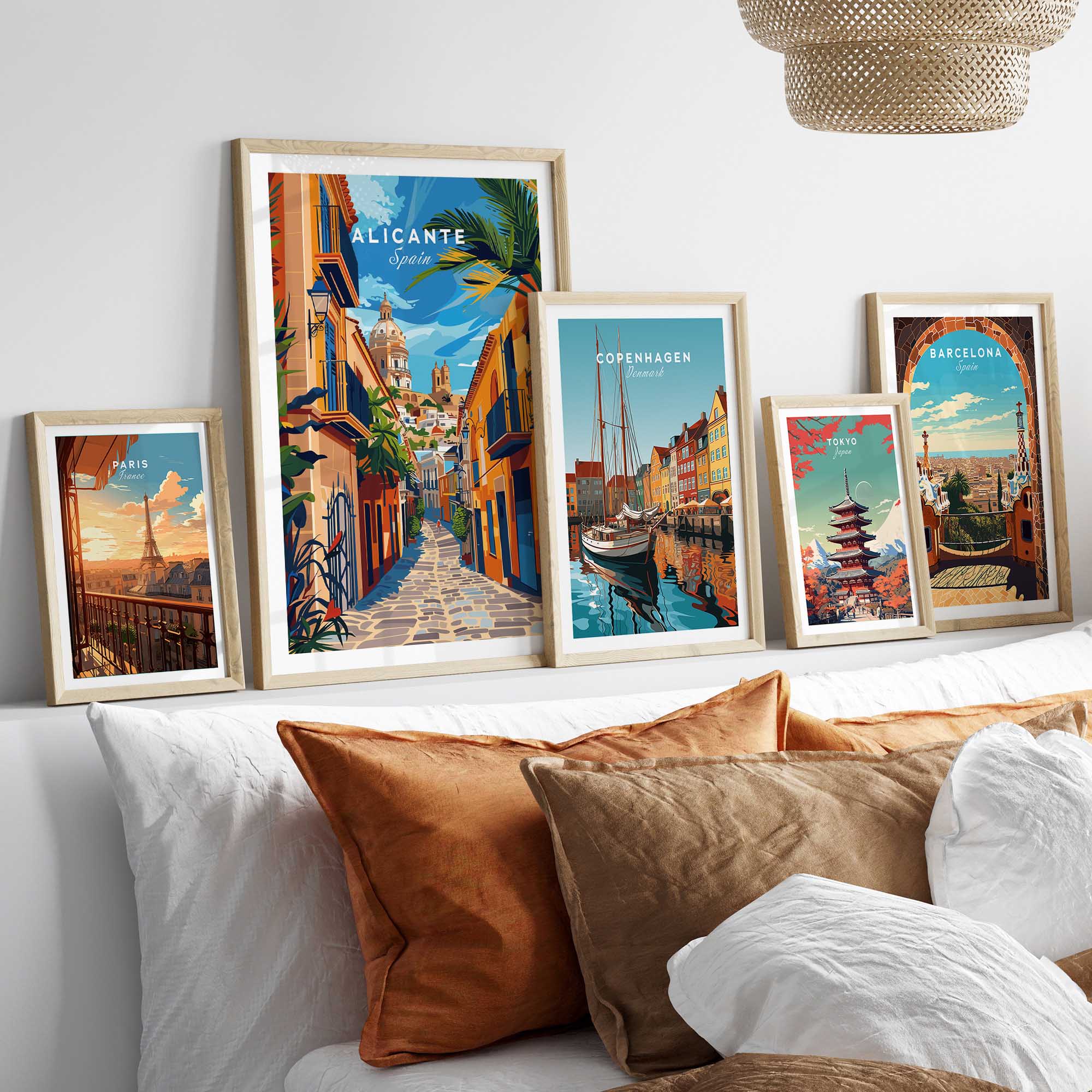 Alicante Travel Print-This Art World
