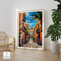 Alicante Travel Print-This Art World