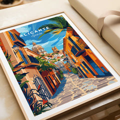 Alicante Travel Print-This Art World