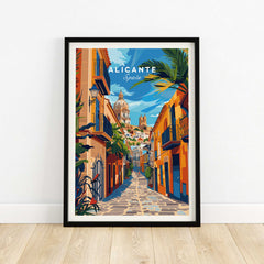 Alicante Travel Print-This Art World