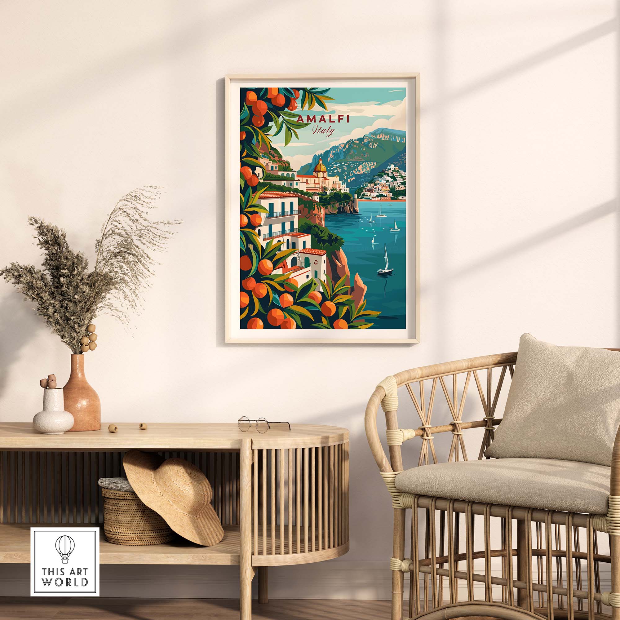 Amalfi Art Print