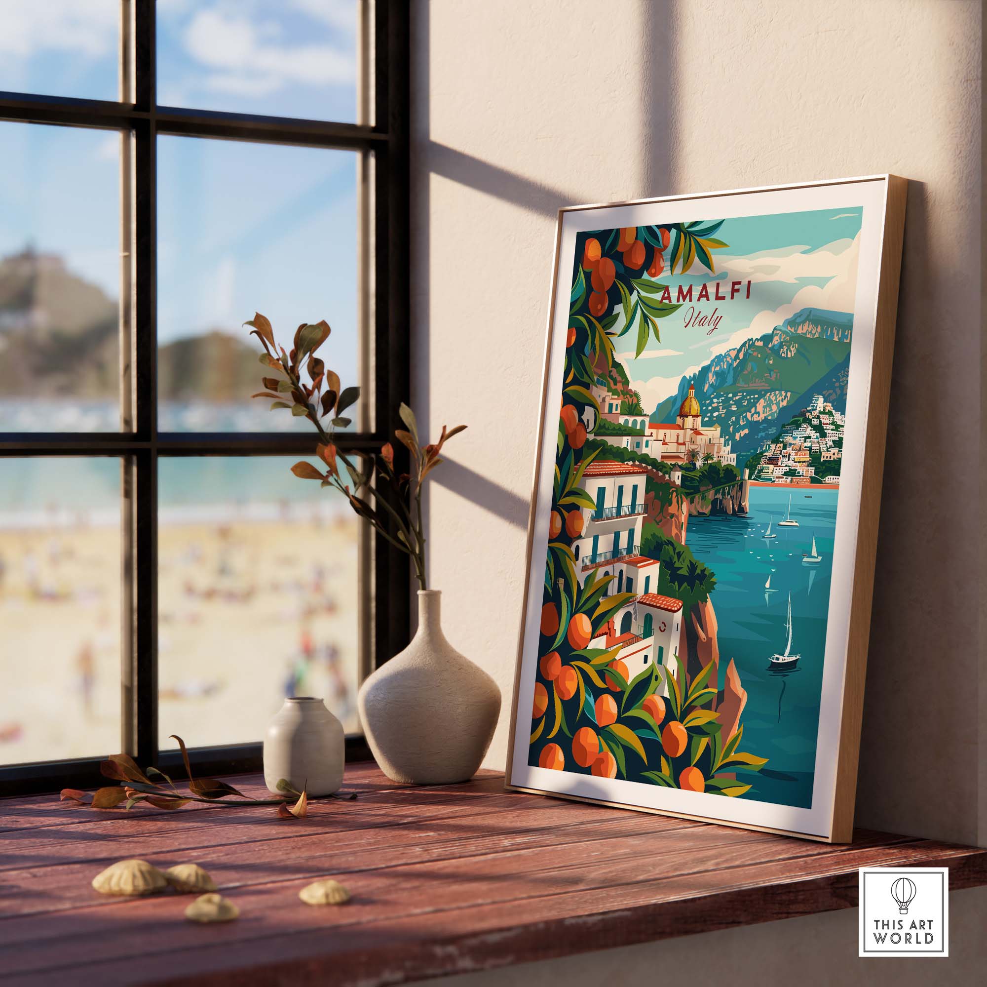Amalfi Art Print