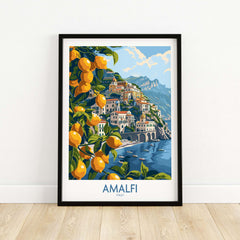 Amalfi Poster Italy
