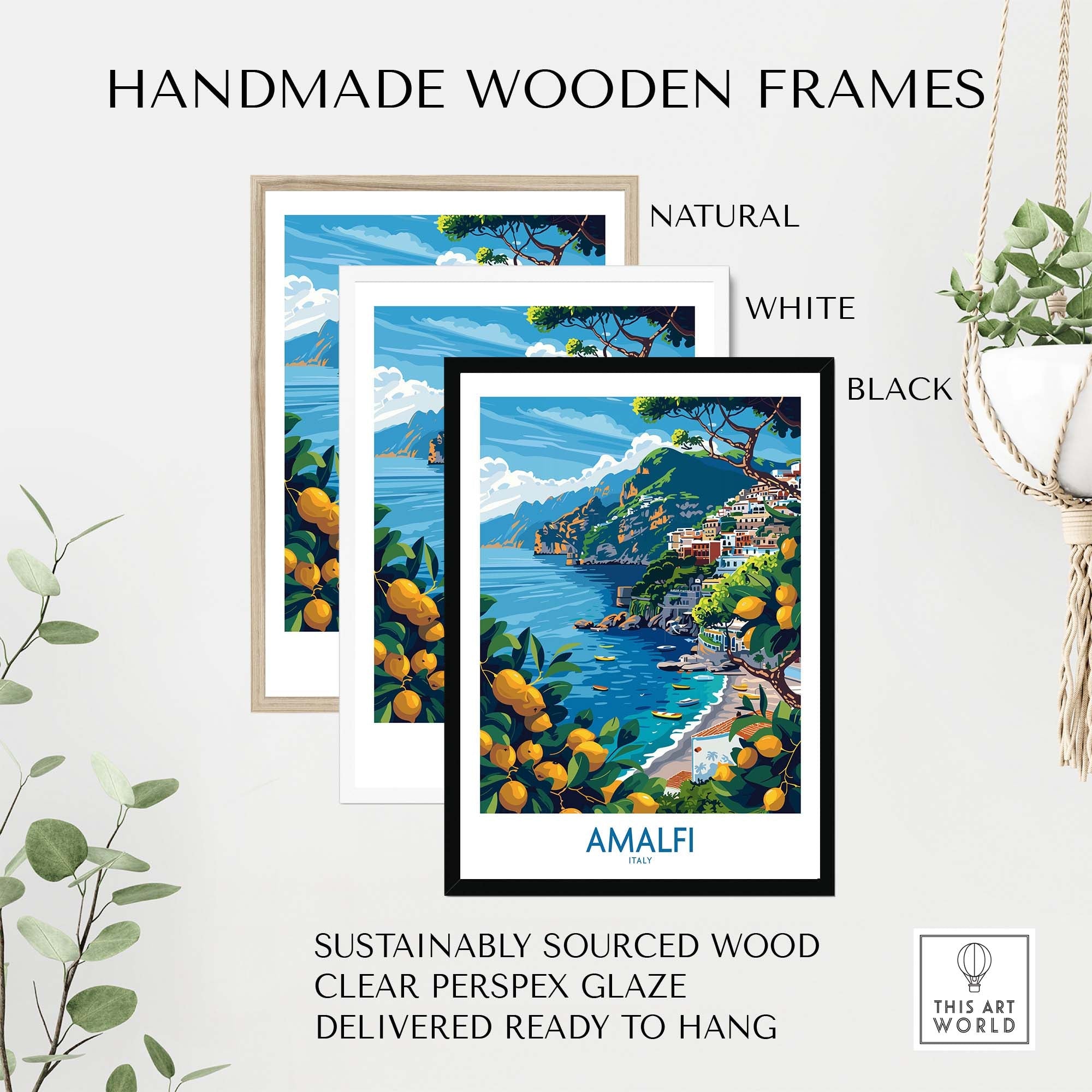 Amalfi Poster Print